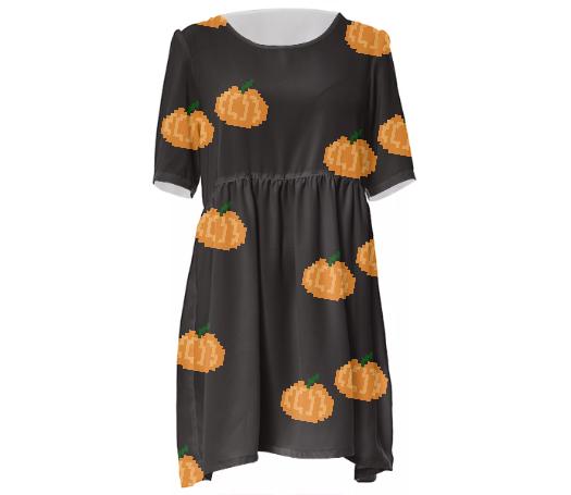 Pixel Pumpkins Babydoll