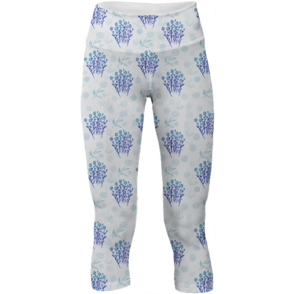 Lauras Floral Sky-blue