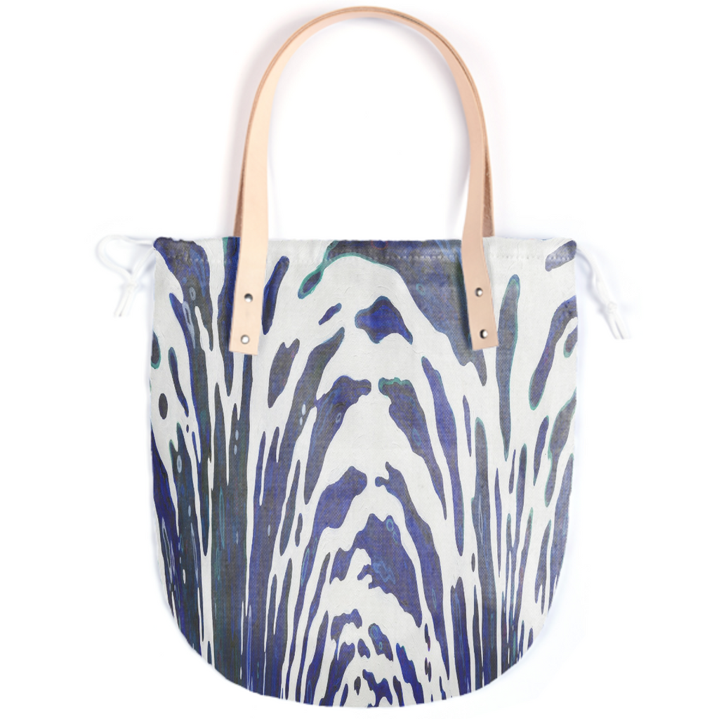 Blue Zebra Juul Tote Bag