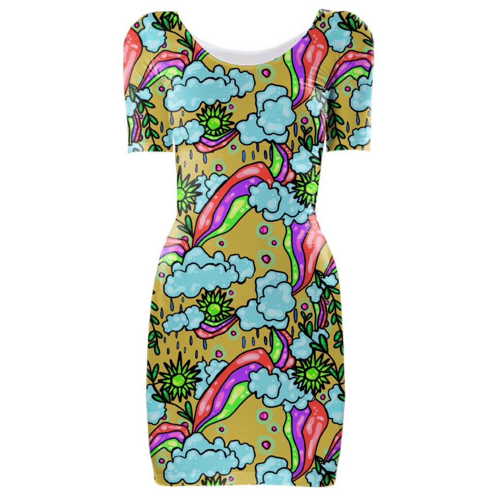 Spring Showers Bodycon Dress