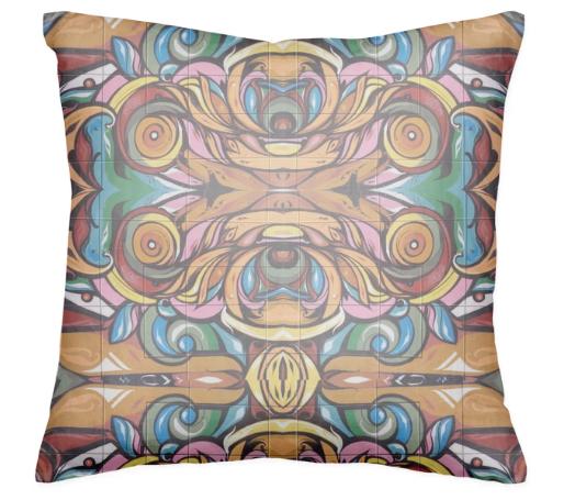 Electric Tribe Mission District Pillow