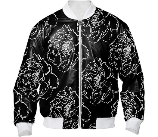 Anti Floral Print Jacket