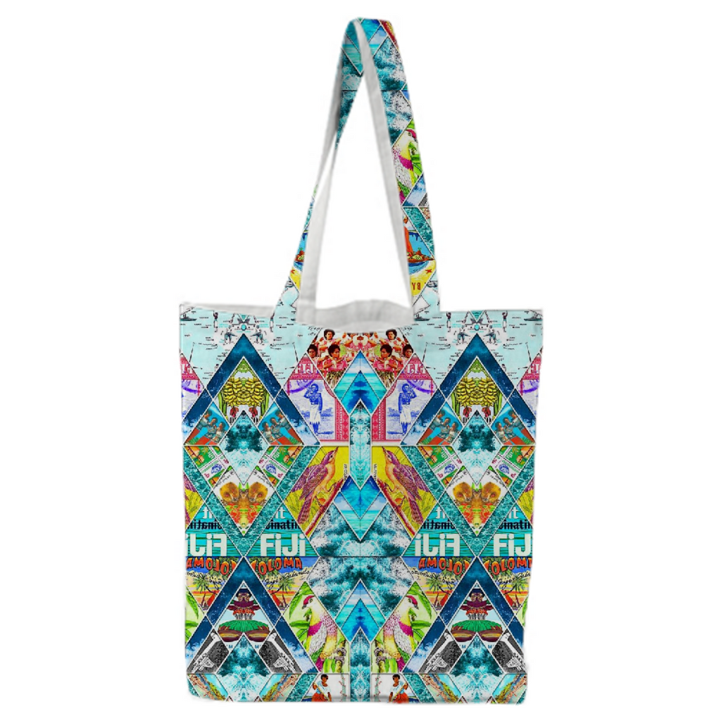 PAOM, Print All Over Me, digital print, design, fashion, style, collaboration, babyboofiji, Tote Bag, Tote-Bag, ToteBag, Travel, Fiji, autumn winter spring summer, unisex, Poly, Bags