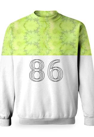 86 Flower Sweatshirt