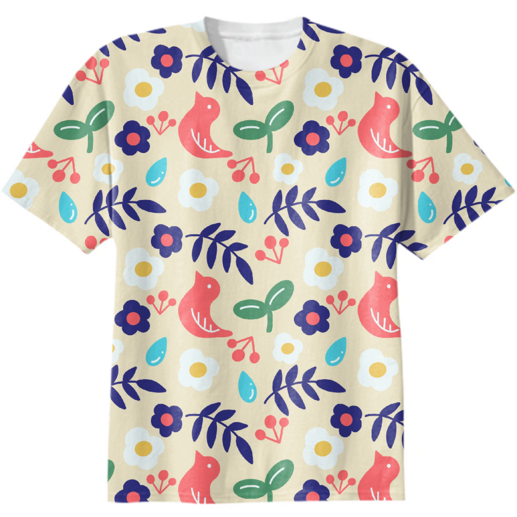 natural flower pattern