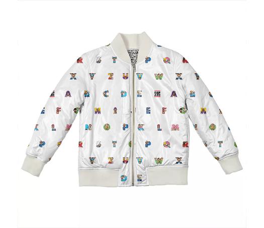 RAP ABC Kids Bomber Jacket