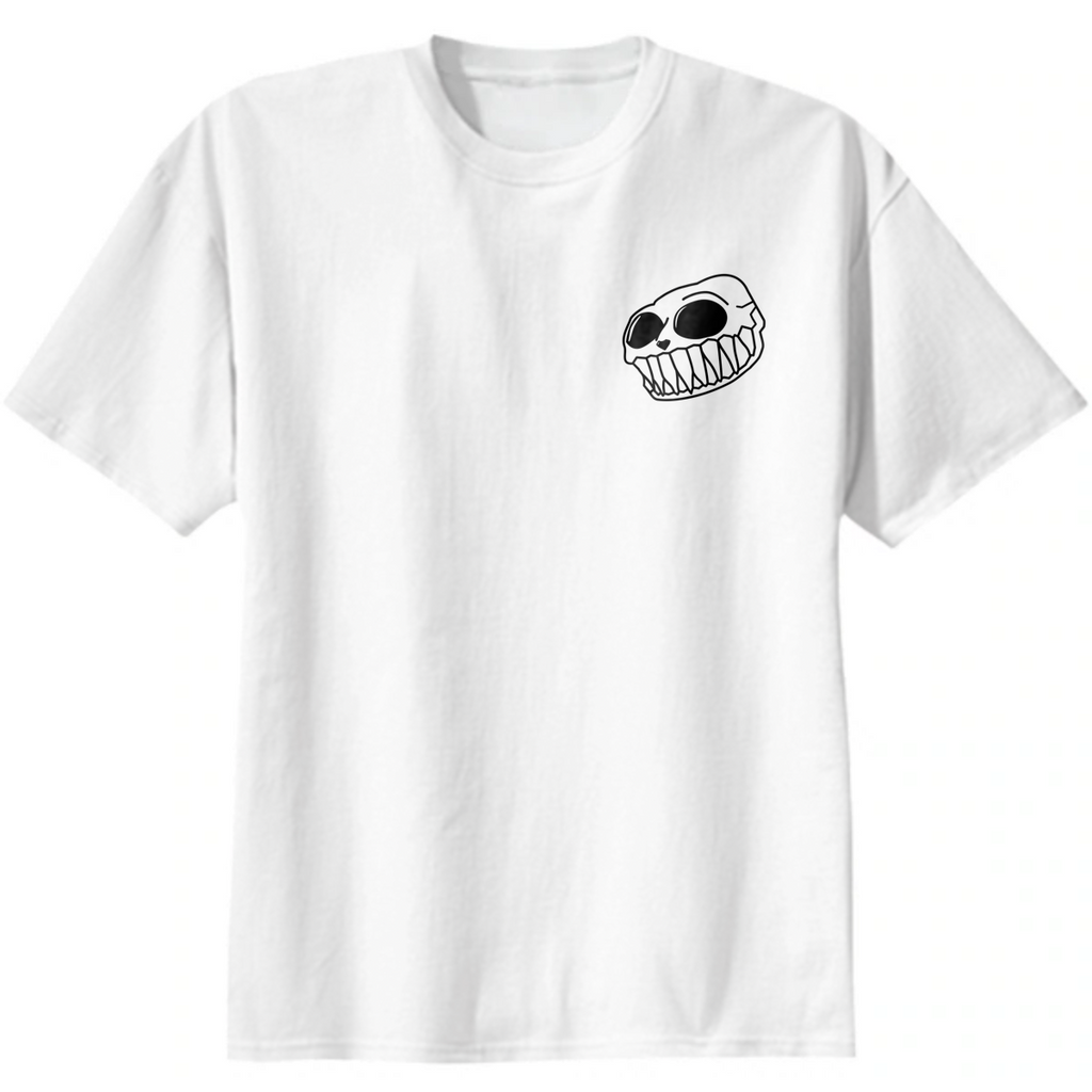 火星猫 white shirt