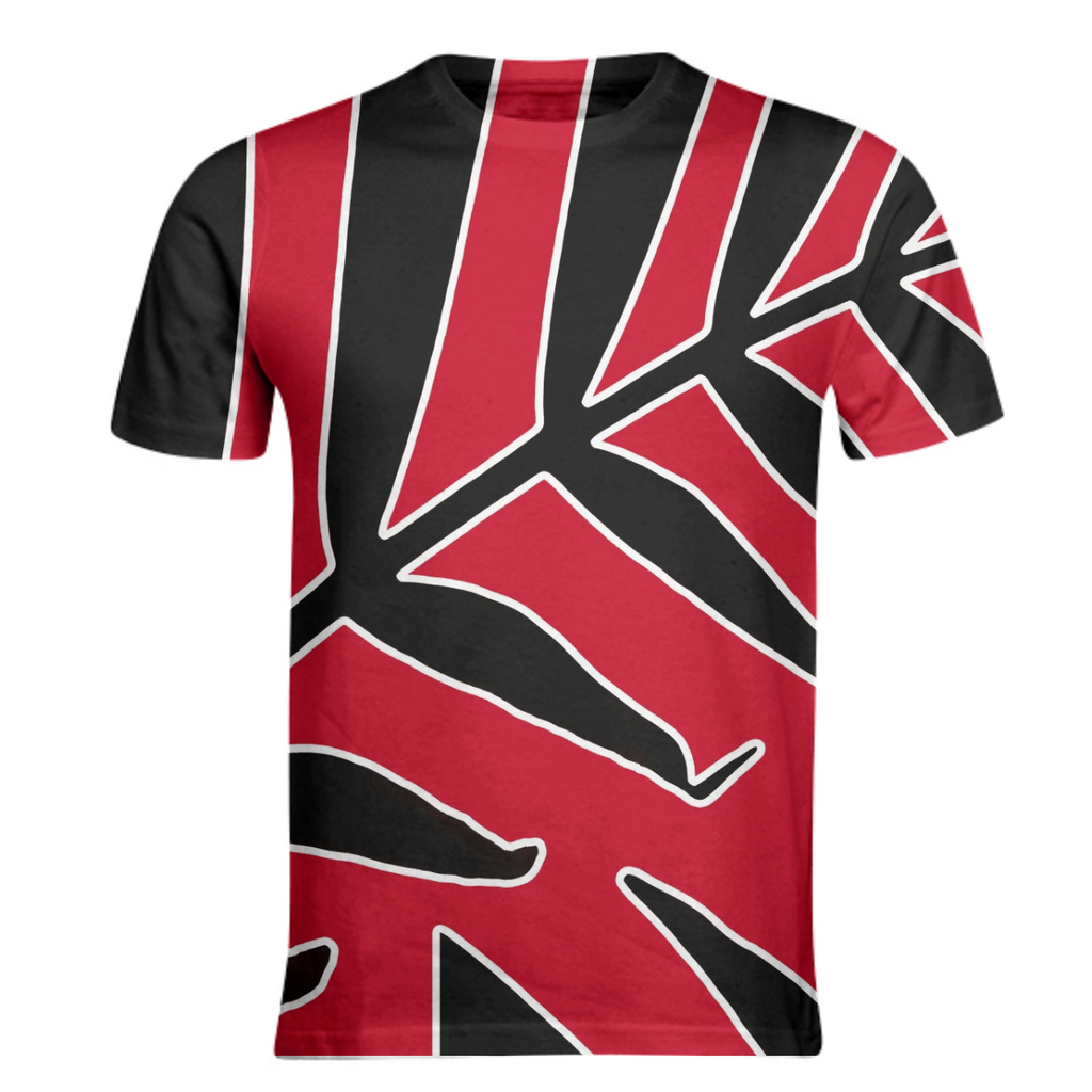 Leaves Silhouette Tropical Style Print