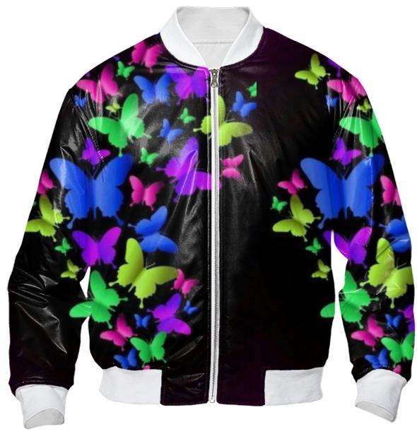 Shine like a Butterfly Bomber Jacket