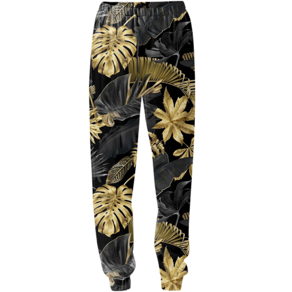 Gold Leaves Sweatpants