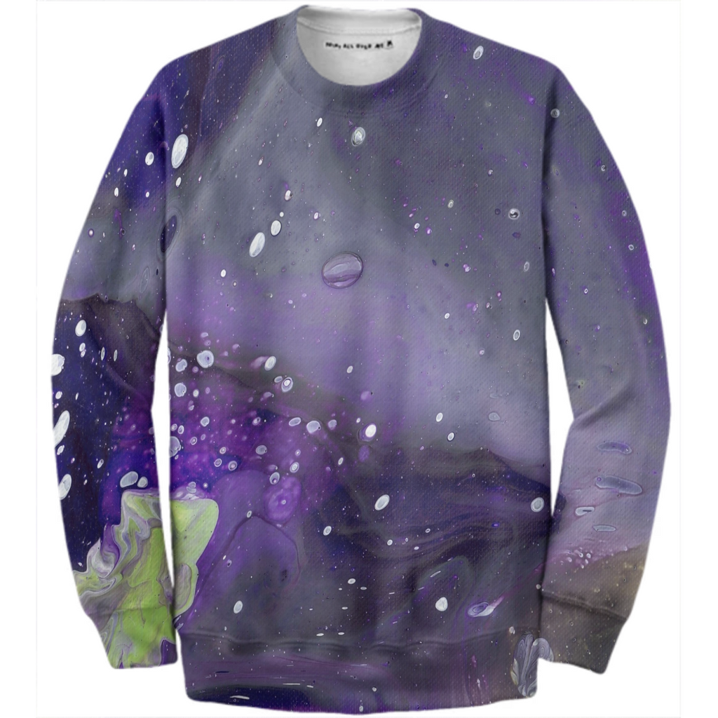 Purple Galaxy Sweatshirt