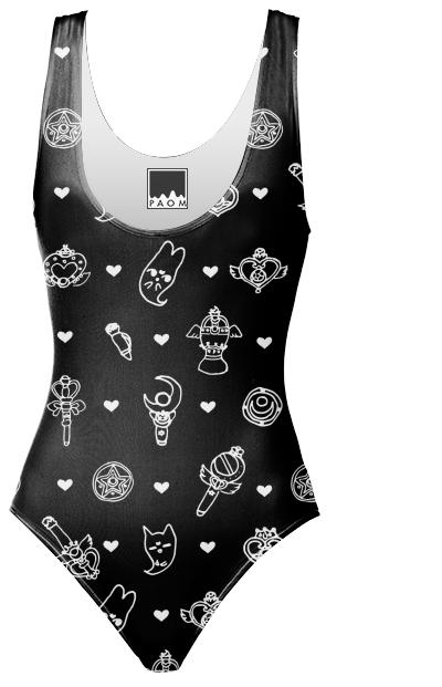 moon pride one piece swmsuit