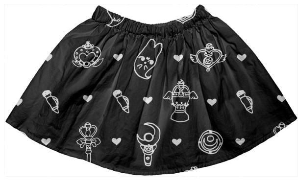 moon pride kids full skirt
