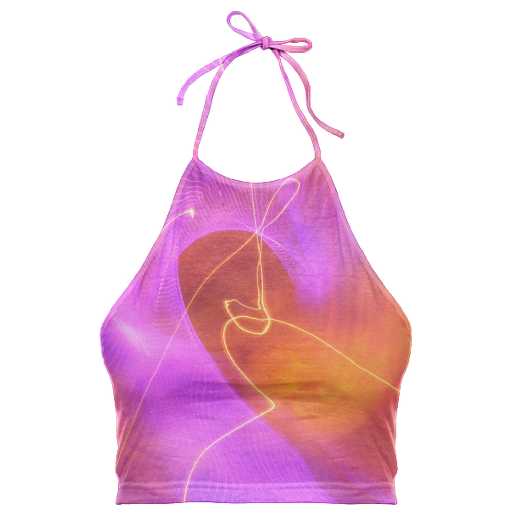 Celestial Rose Halter: Pink