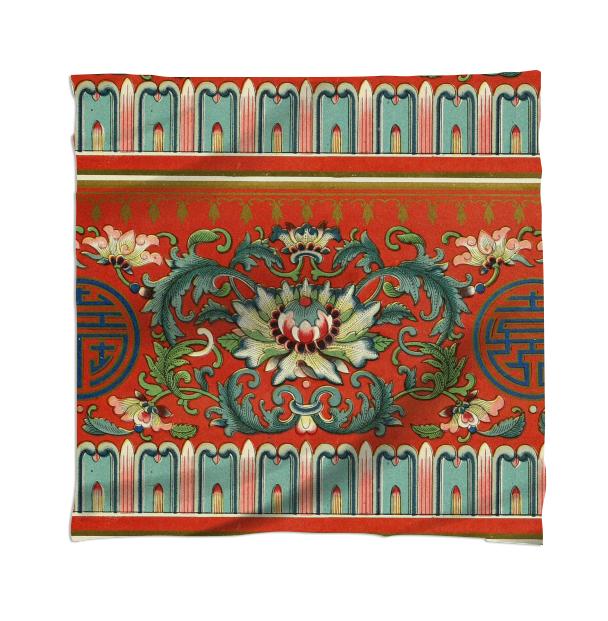 CHINESE ORNAMENT SCARF