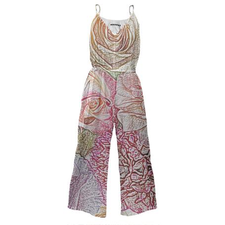 Field of Roses in Color Pencil