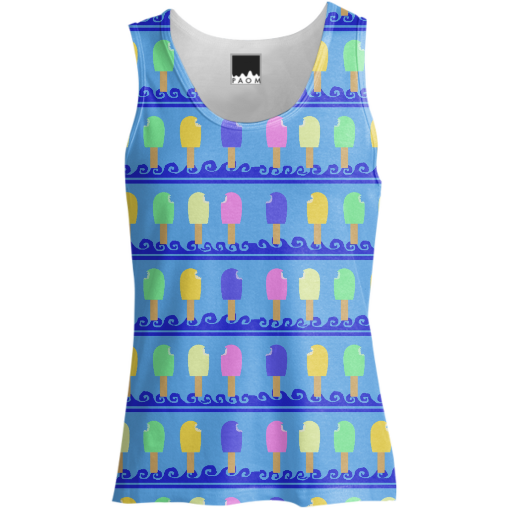 Ice Cream Bar Womens Tank Top