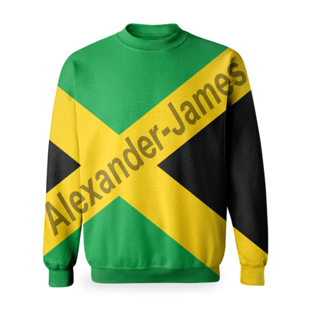 Alexander-James Jamaican Flag Jumper