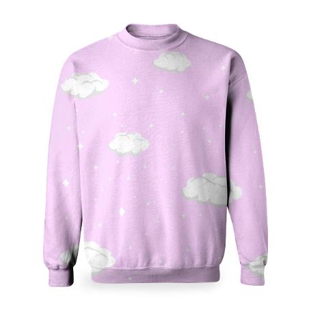 Dreamy Pink Sky Sweater
