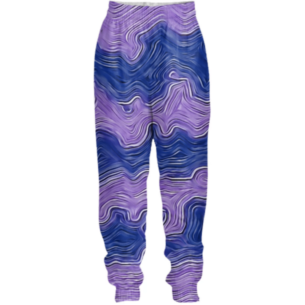 blue and purple