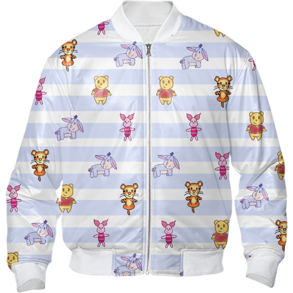Winnie the pooh bomber jacker
