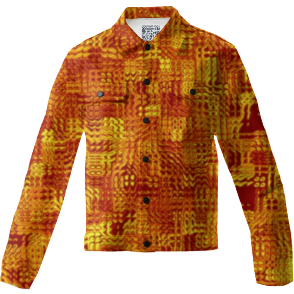 red gold liquid disturbed