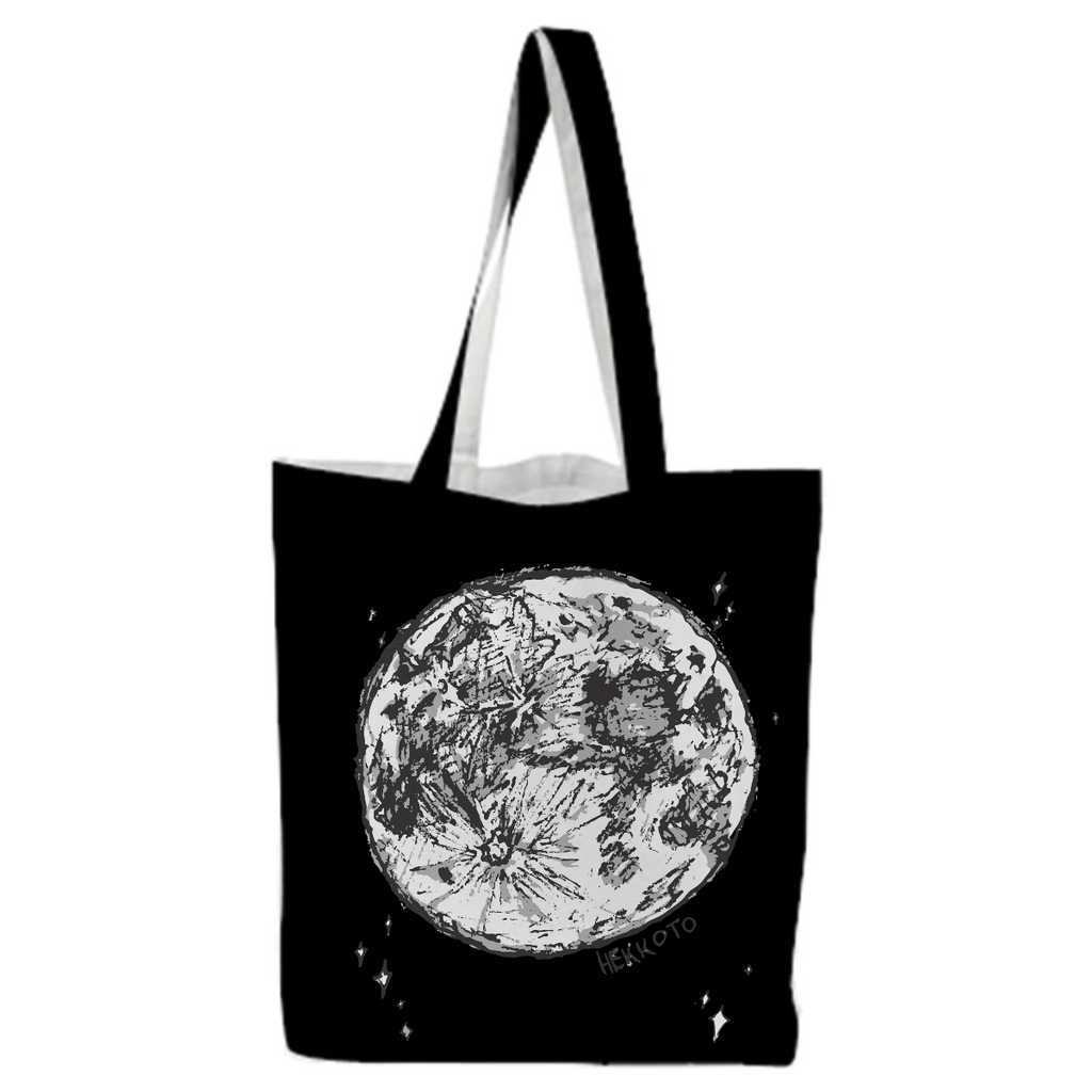 Full moon witchy witchcraft magic tote bag