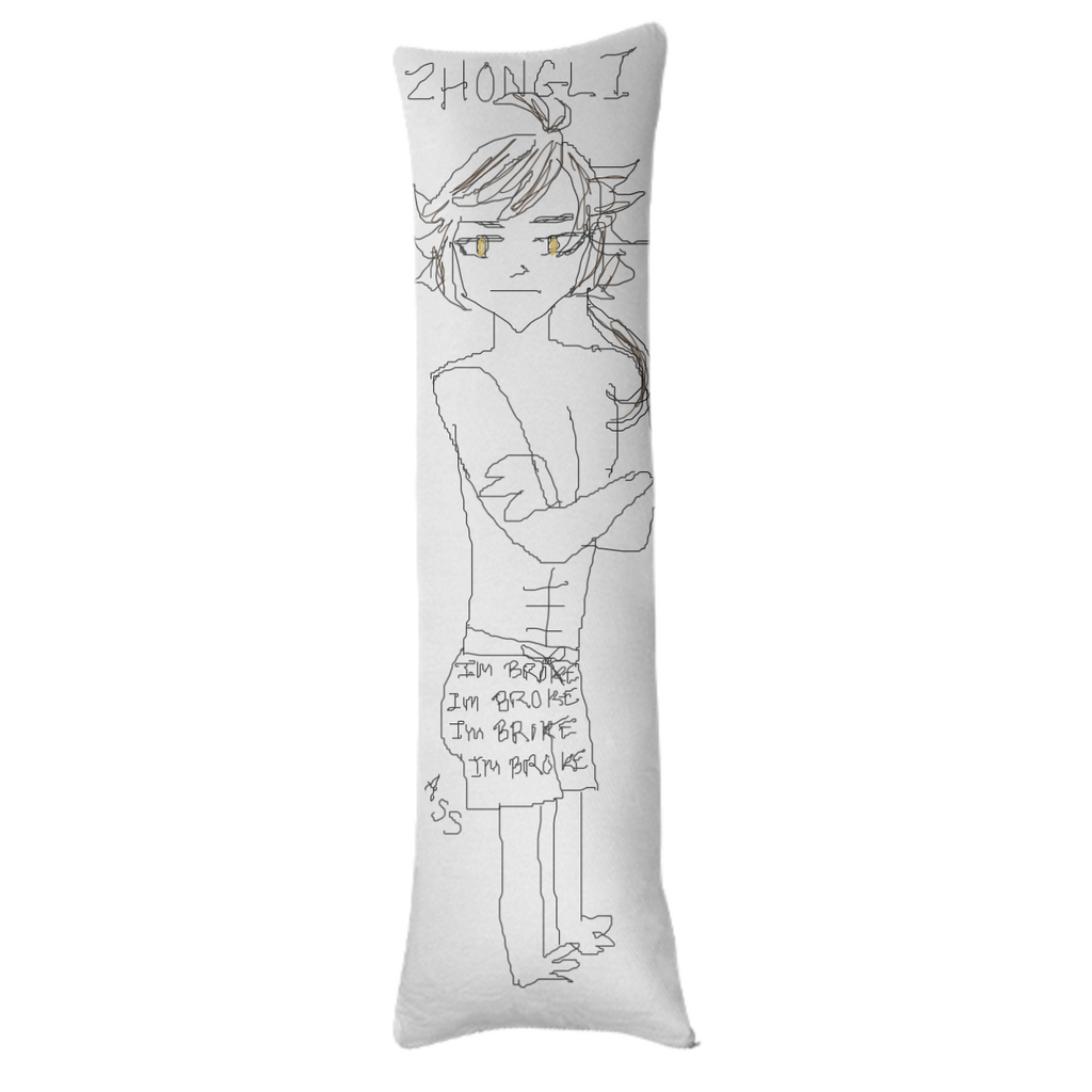 Zhongli body pillow