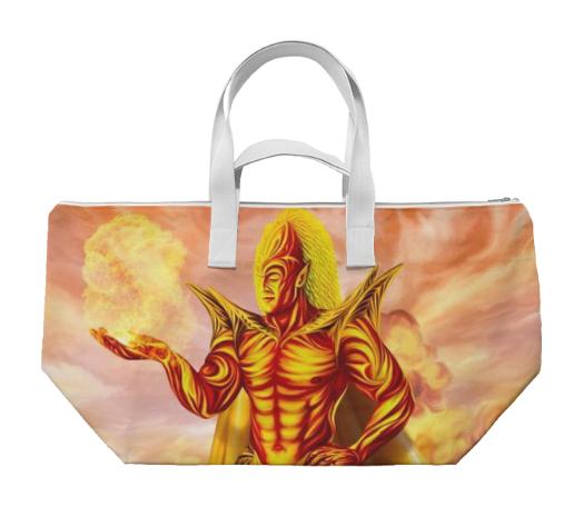 Dwain god of fire weekend bag