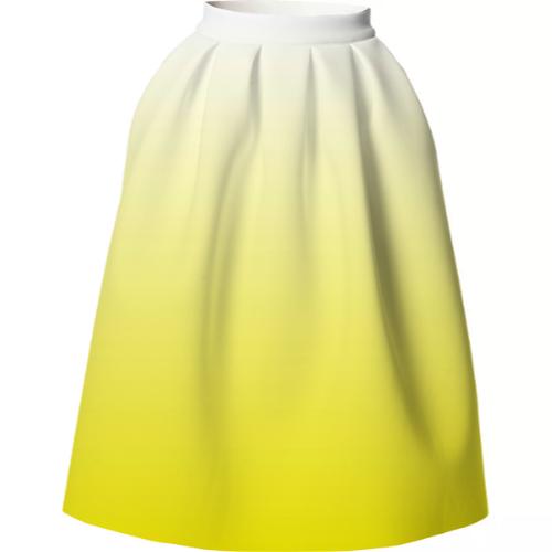 Yellow Gradient VP Neoprene Full Skirt