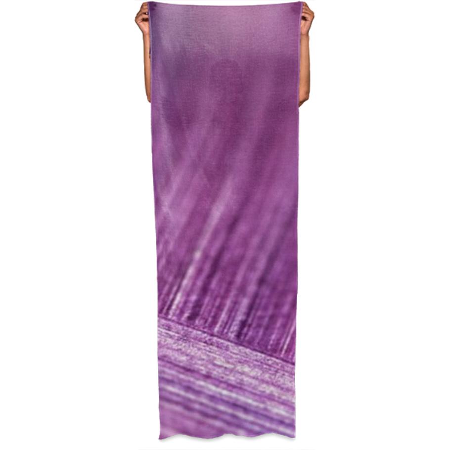 Luxury ladies designers Scarf Purple