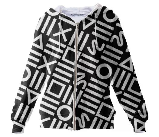 Rough Geometry Hoodie