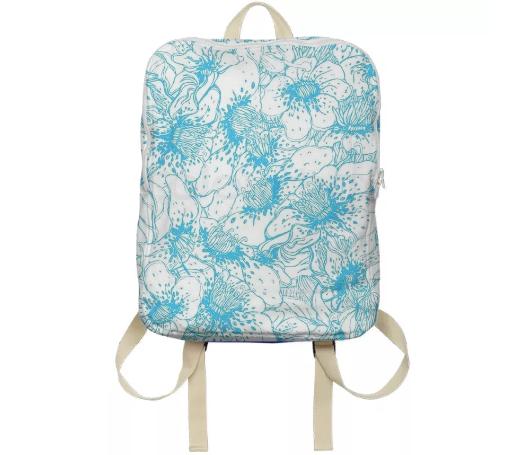 Blue Petal Backpack