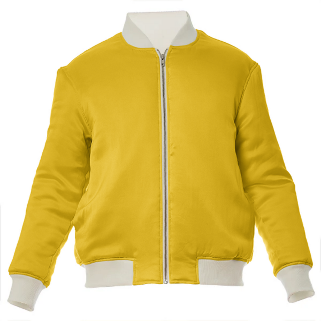 color mango VP silk bomber jacket