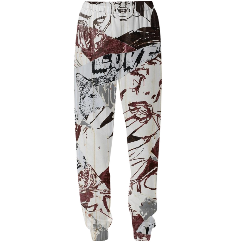 love wolf sweatpants