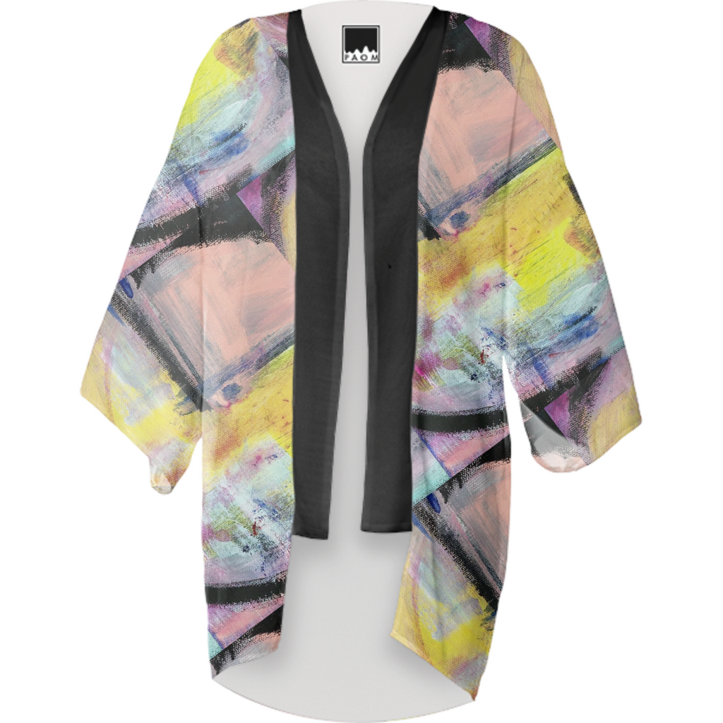 paint stroke kimono 1