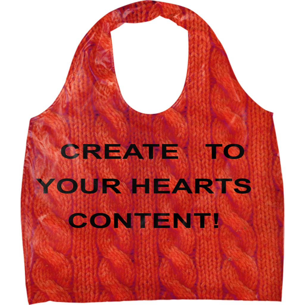 ORANGE CABLES TOTE