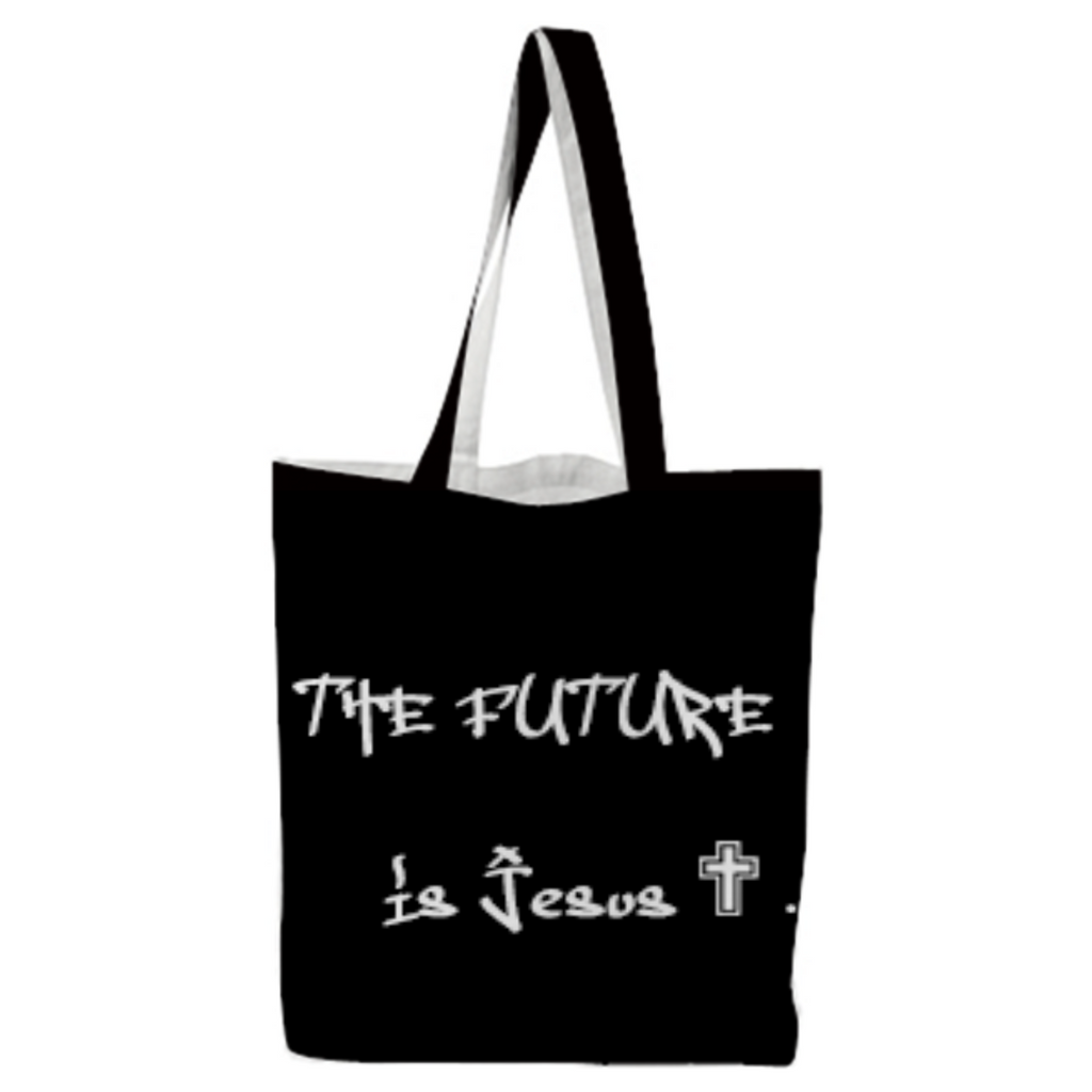 the future is jesus bag