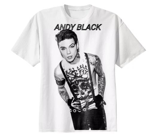 Andy Black T Shirt
