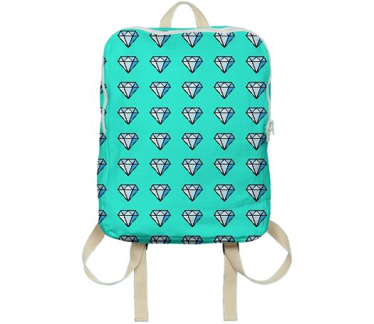 Tiffany Blue Diamond Backpack