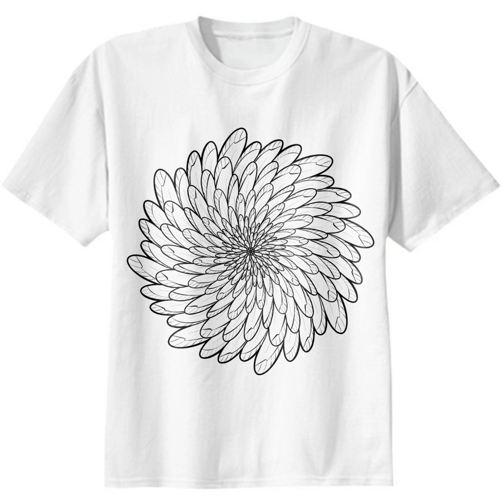 Floral Spiral Mandala