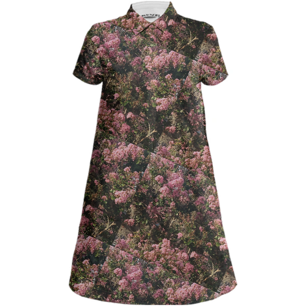 Pink Floral dress 1