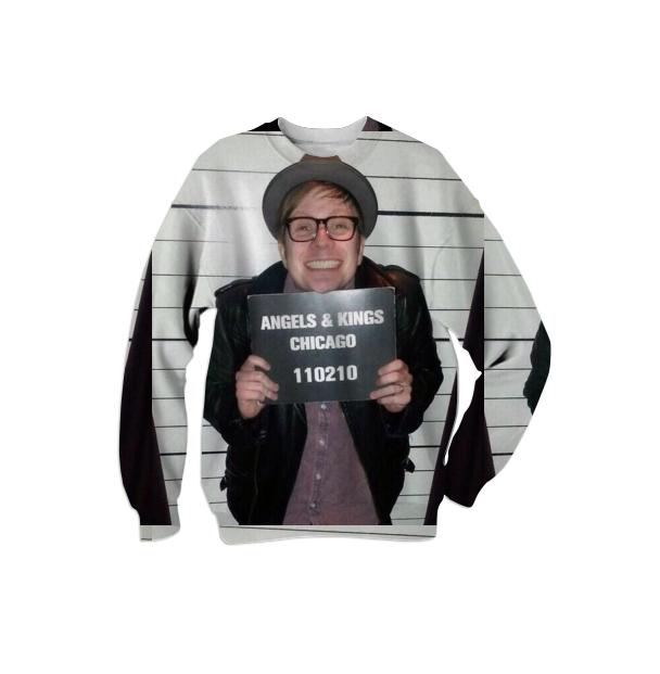Patrick Stump Mugshot Sweatshirt