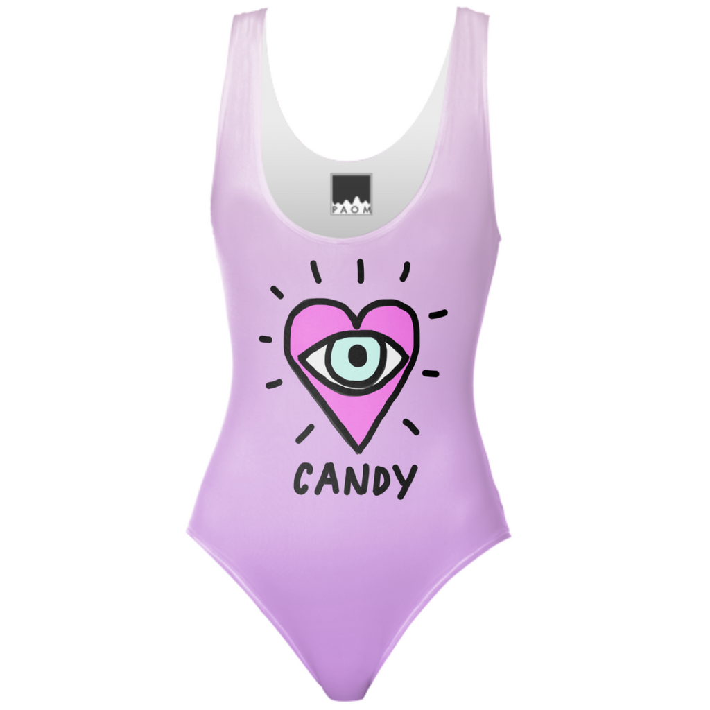 Eye candy pink swim