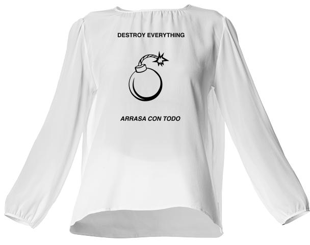ARRASA CON TODO Silk Top