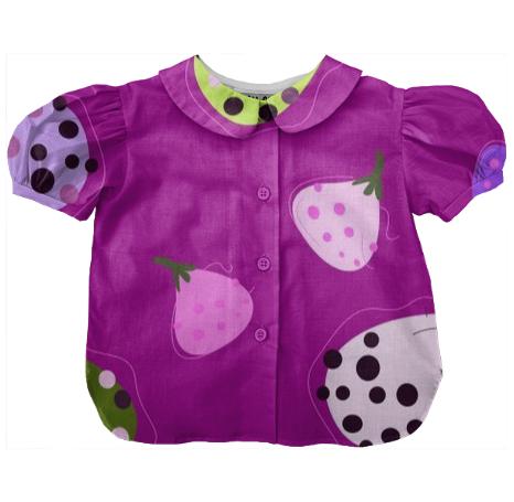 KIDS ARTISTIC LITTLE BLUSE FIGS PURPLE EDITION