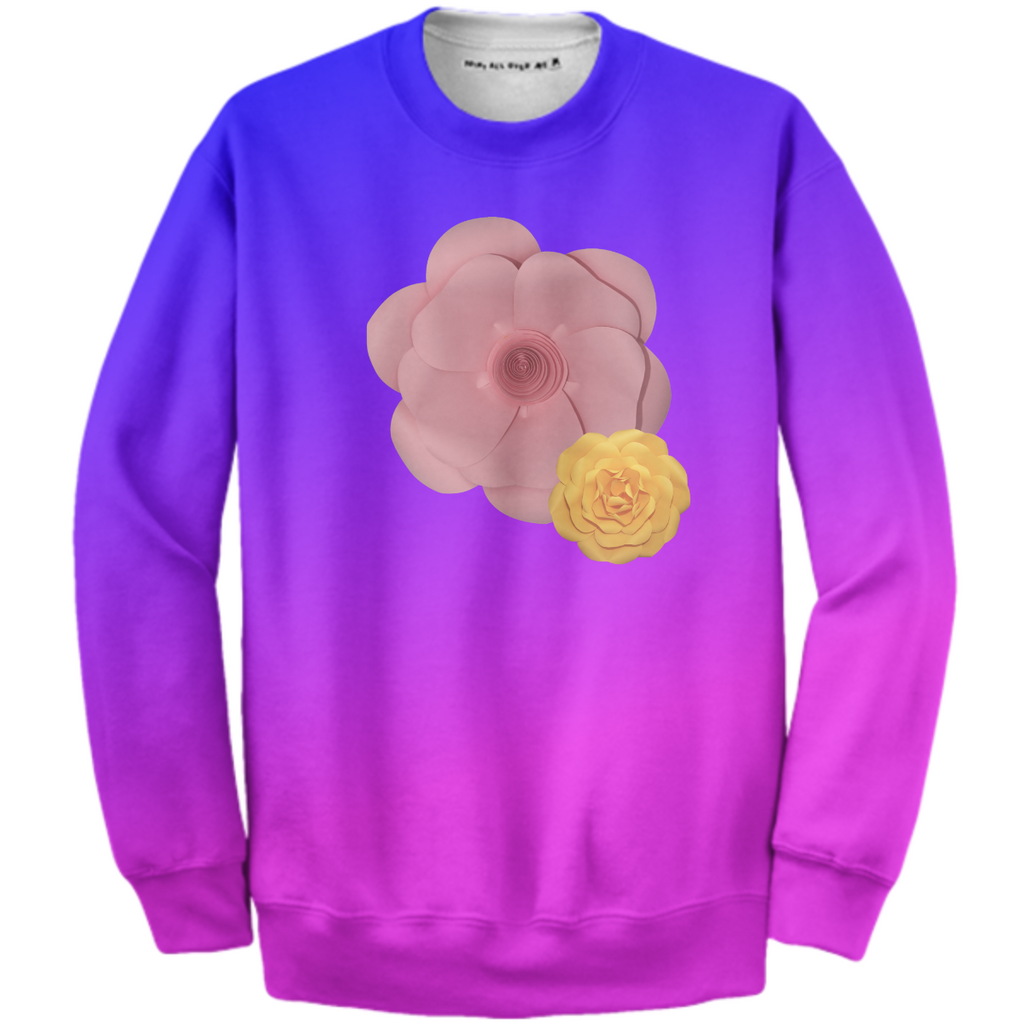 Flowers on Gradient