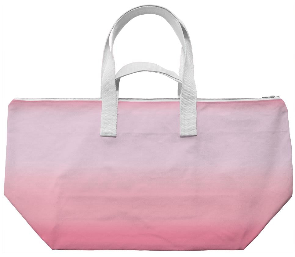 Pansy Pink Ombre Weekend Bag