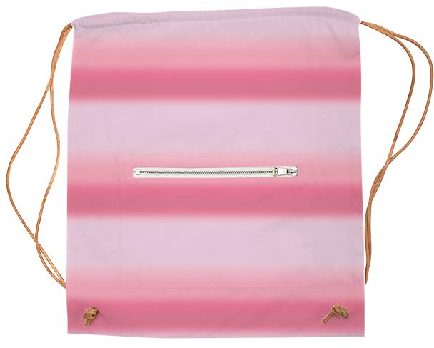 Pink Ombre Pattern Sports Bag