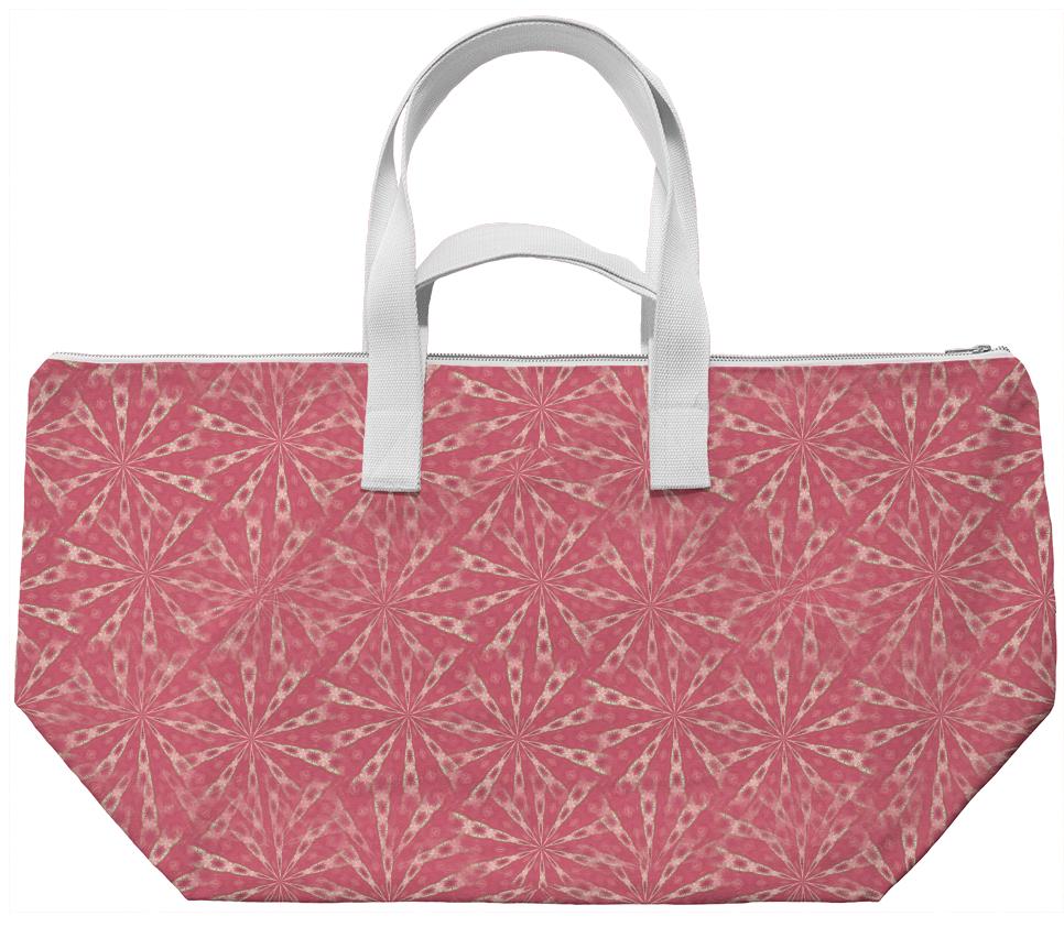 Coral Pink Weekend Bag
